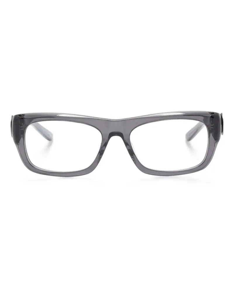 Balenciaga Brille mit eckigem Gestell - Grau Grau