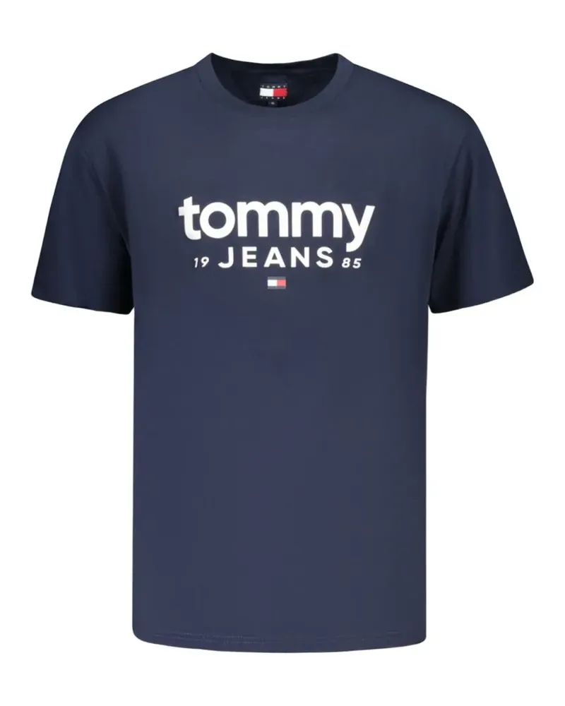 Tommy Hilfiger T-Shirt mit Logo-Print - Blau Blau