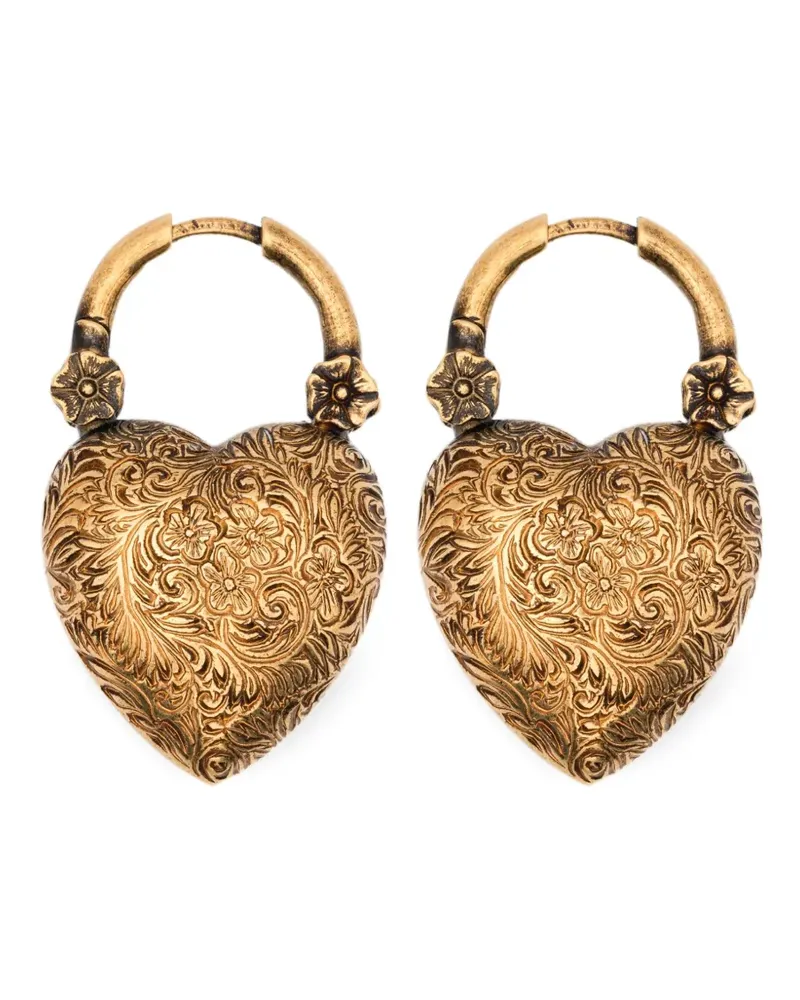 Chloé Hängeohrringe mit Herzform - Gold Gold