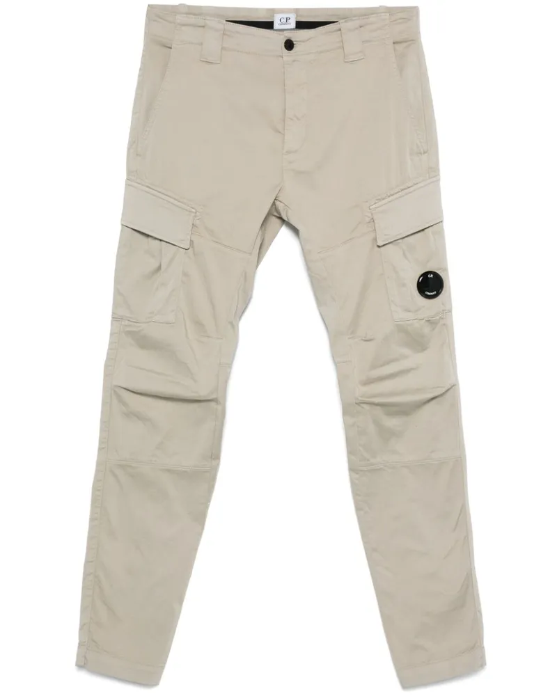 C.P. Company Cargohose mit Linsen-Detail - Nude Nude