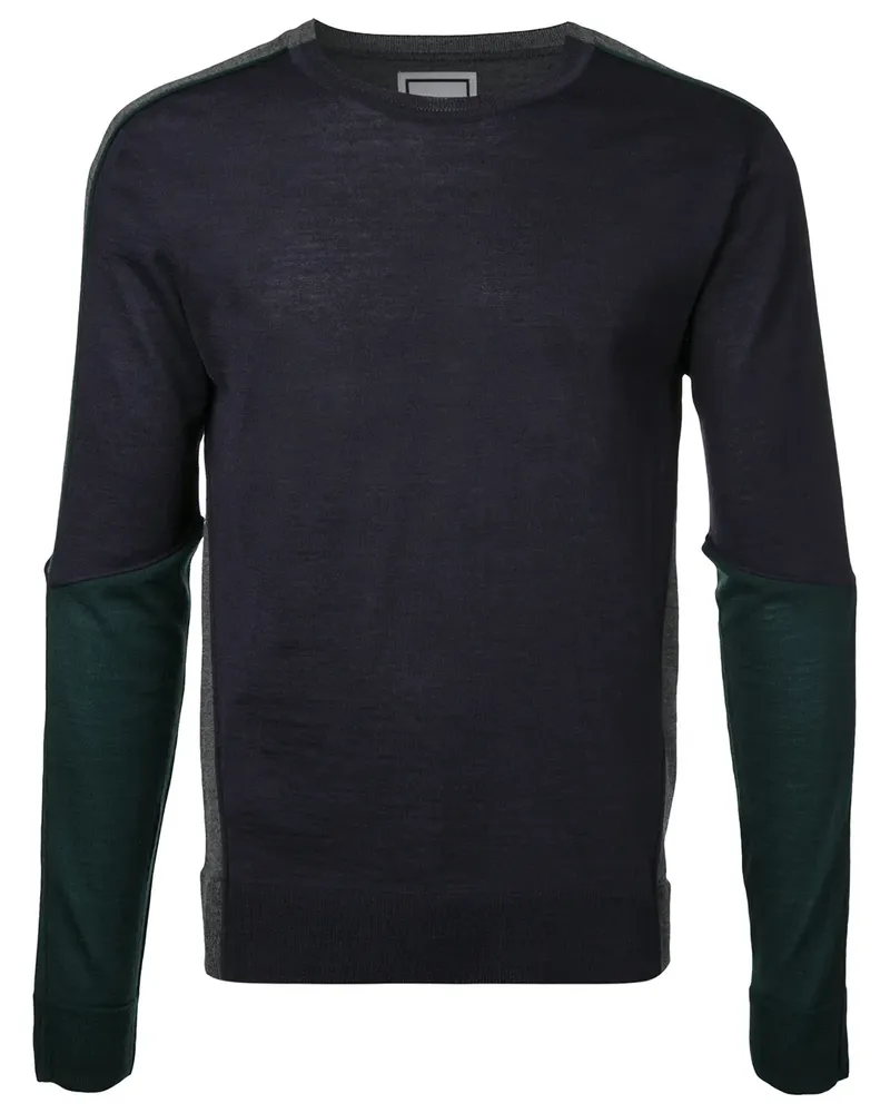 Wooyoungmi Sweatshirt mit Kontrastdetails - Blau Blau