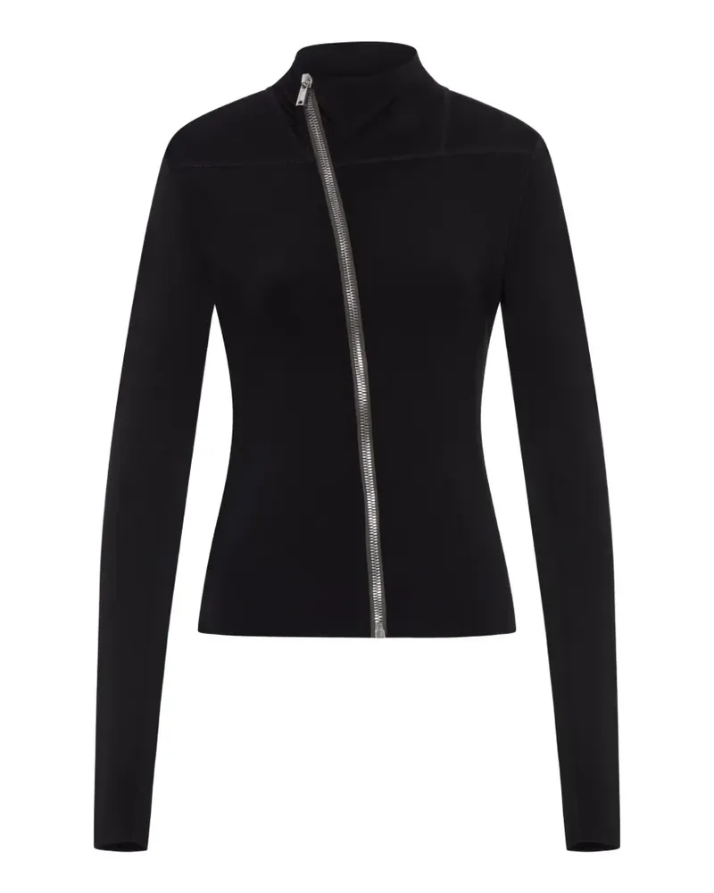 Rick Owens Gary Jacke mit Reißverschluss - Schwarz Schwarz