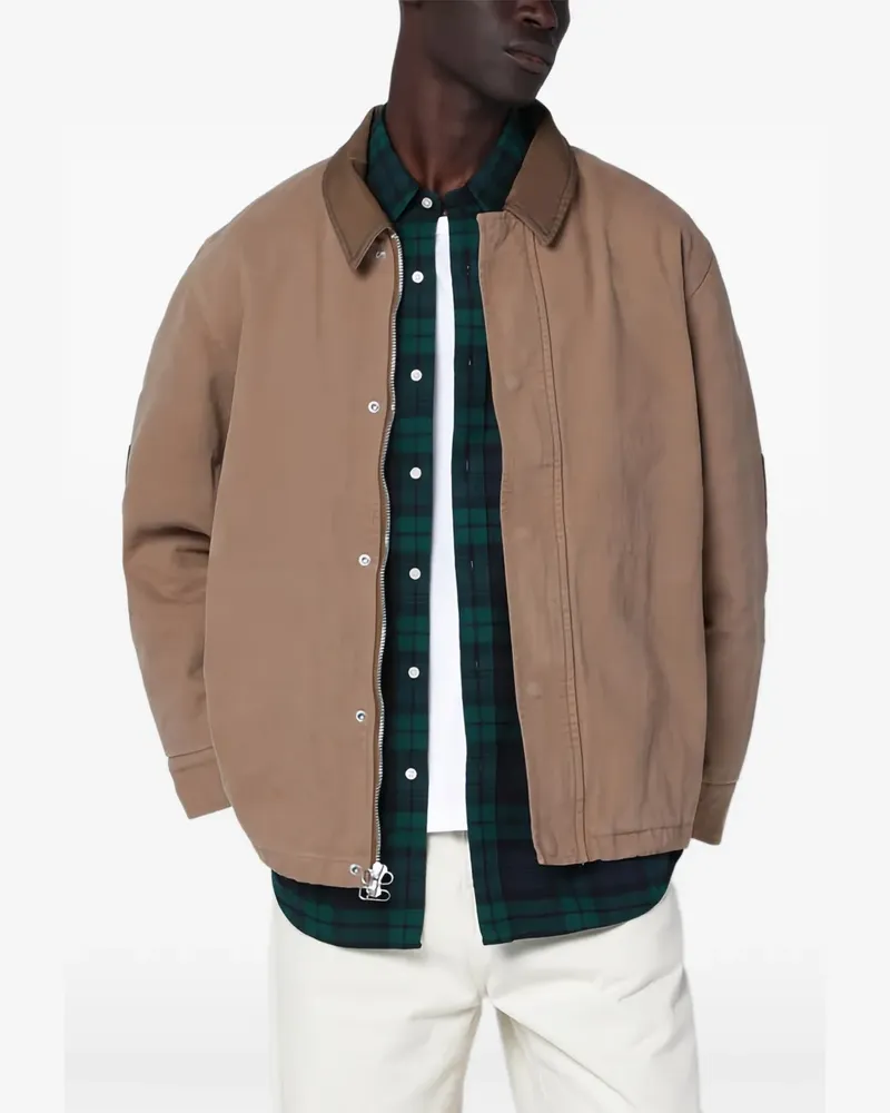 OAMC cotton zip jacket - Braun Braun