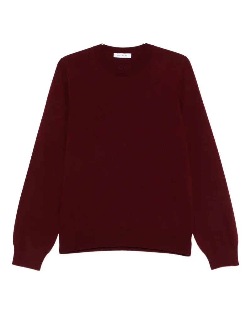 Givenchy Kaschmirpullover mit Rundhalsausschnitt - Rot Rot