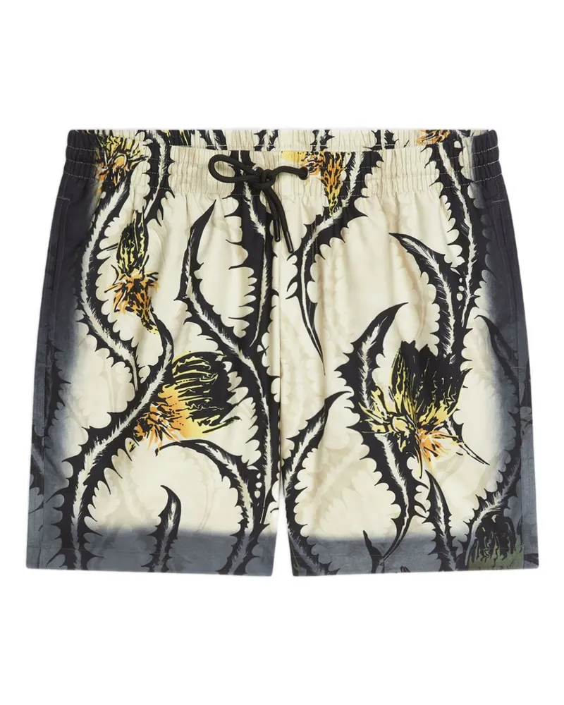 Dries van Noten Badeshorts mit Print - Nude Nude