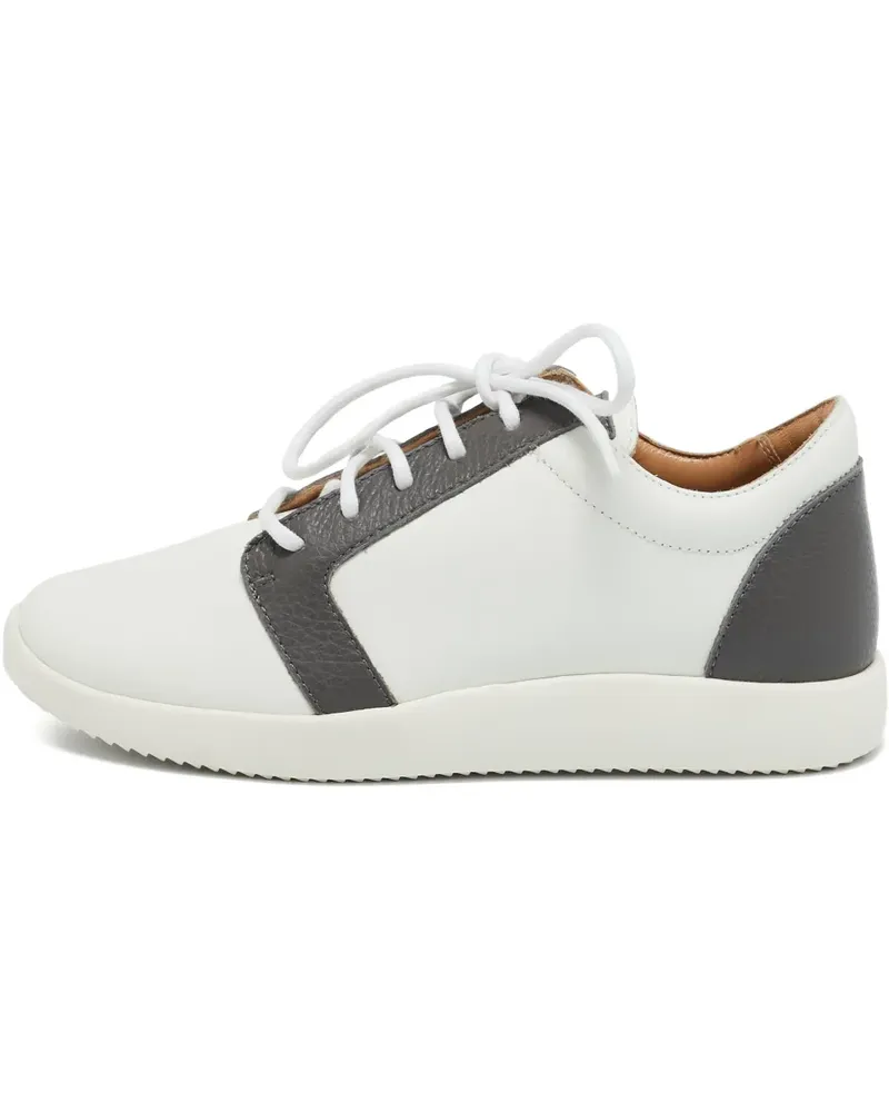 Giuseppe Zanotti G Runner Sneakers aus Leder - Weiß Weiß