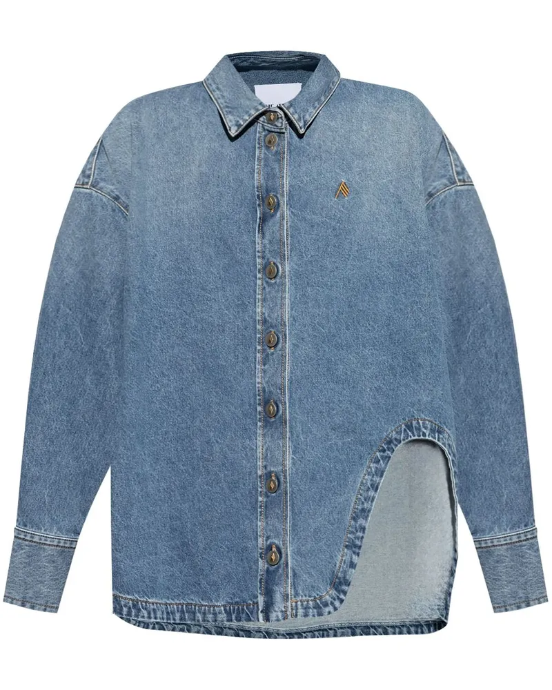 ATTICO Hemd mit Stickerei - Blau Blau