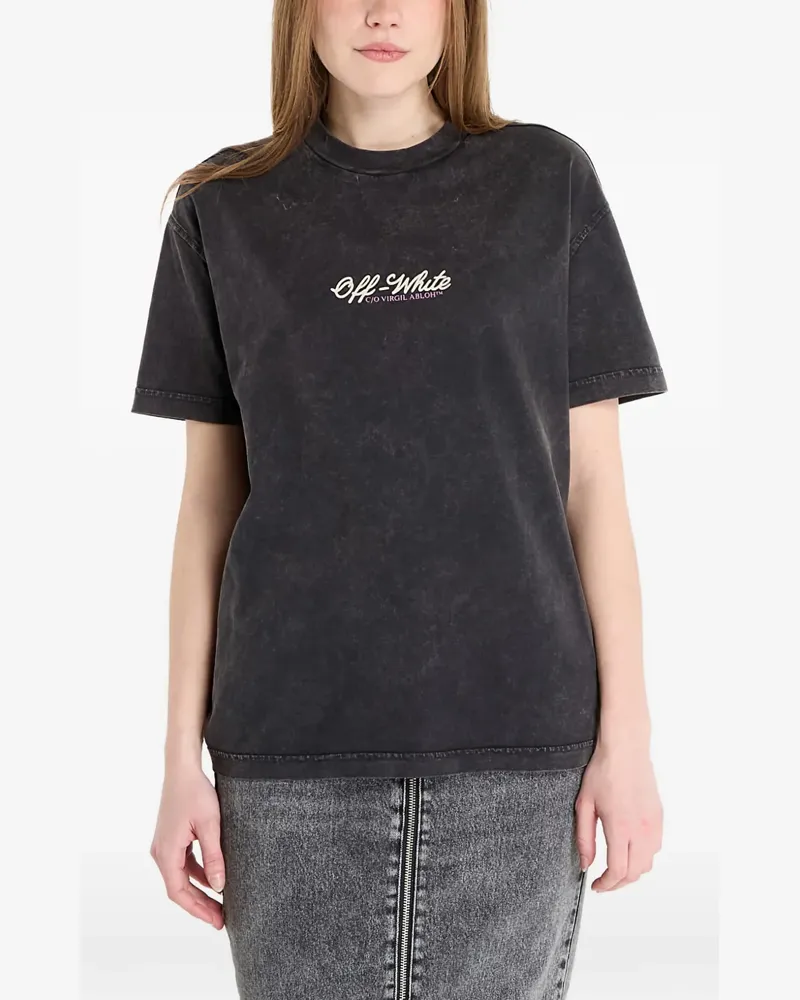 OFF-WHITE grey T-shirt - Grau Grau
