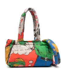 ERL Handtasche mit Comic-Print Orange