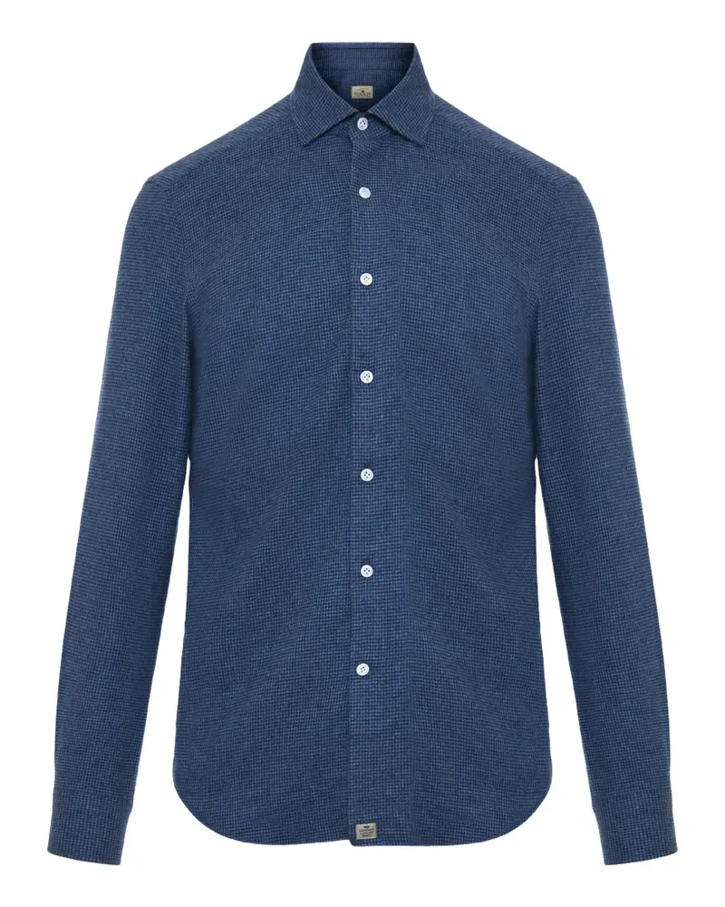 SONRISA check-pattern shirt - Blau Blau