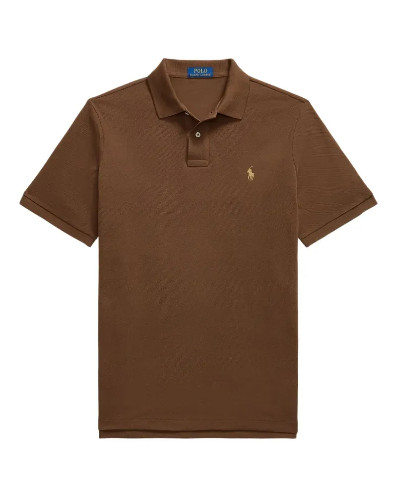 Ralph Lauren embroidered-logo polo shirt - Braun Braun