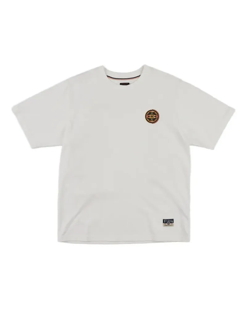 Evisu Sweatshirt mit Möwen-Print - Weiß Weiß