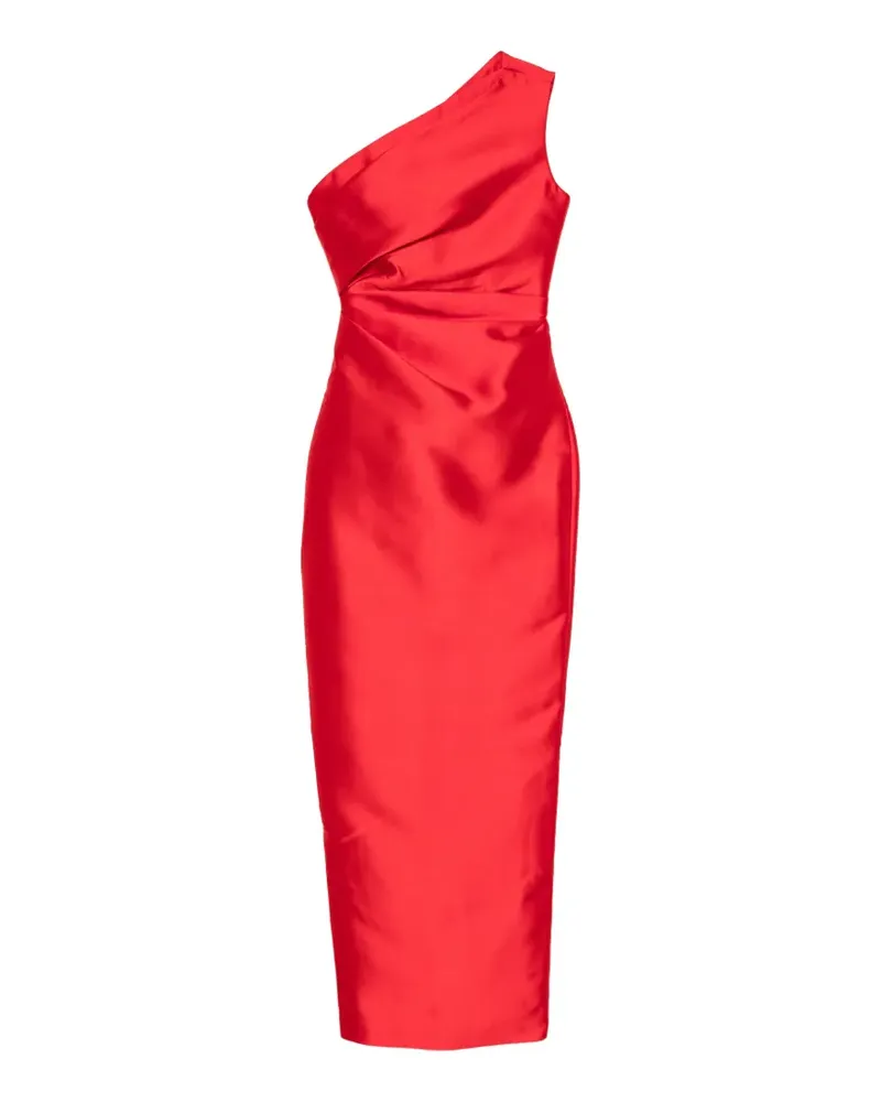 Solace London one-shoulder maxi dress - Rot Rot