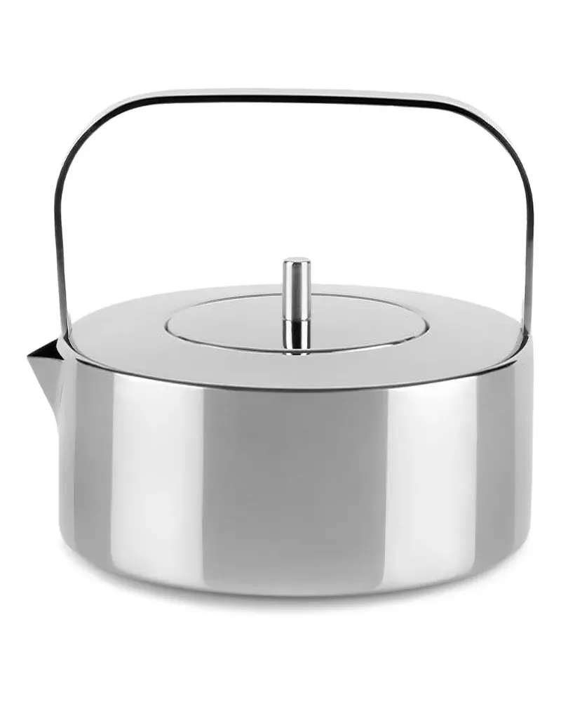knIndustrie Wasserkocher mit Henkel - Silber Silber