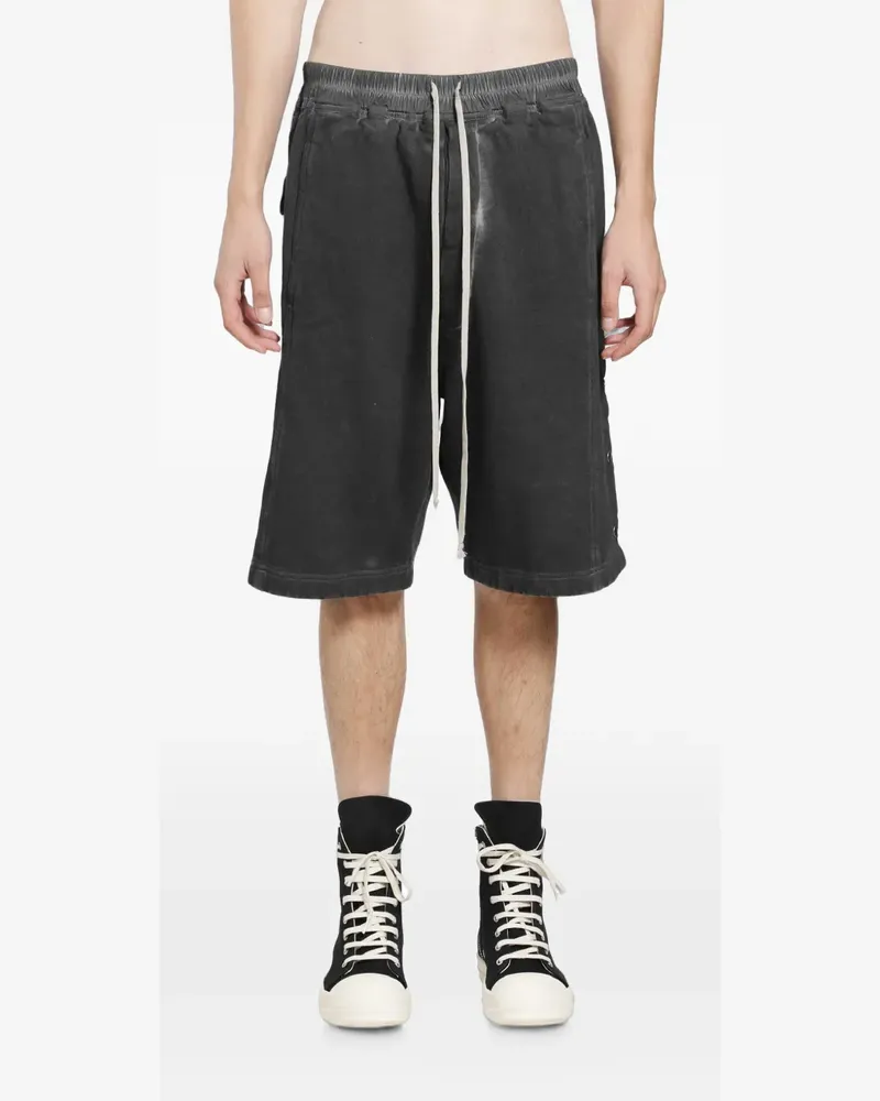 DRKSHDW by Rick Owens Pusher Shorts mit Kordelzug - Schwarz Schwarz