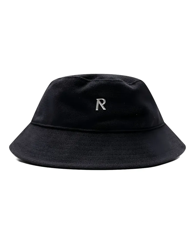 REPRESENT Fischerhut mit Logo-Patch - Schwarz Schwarz