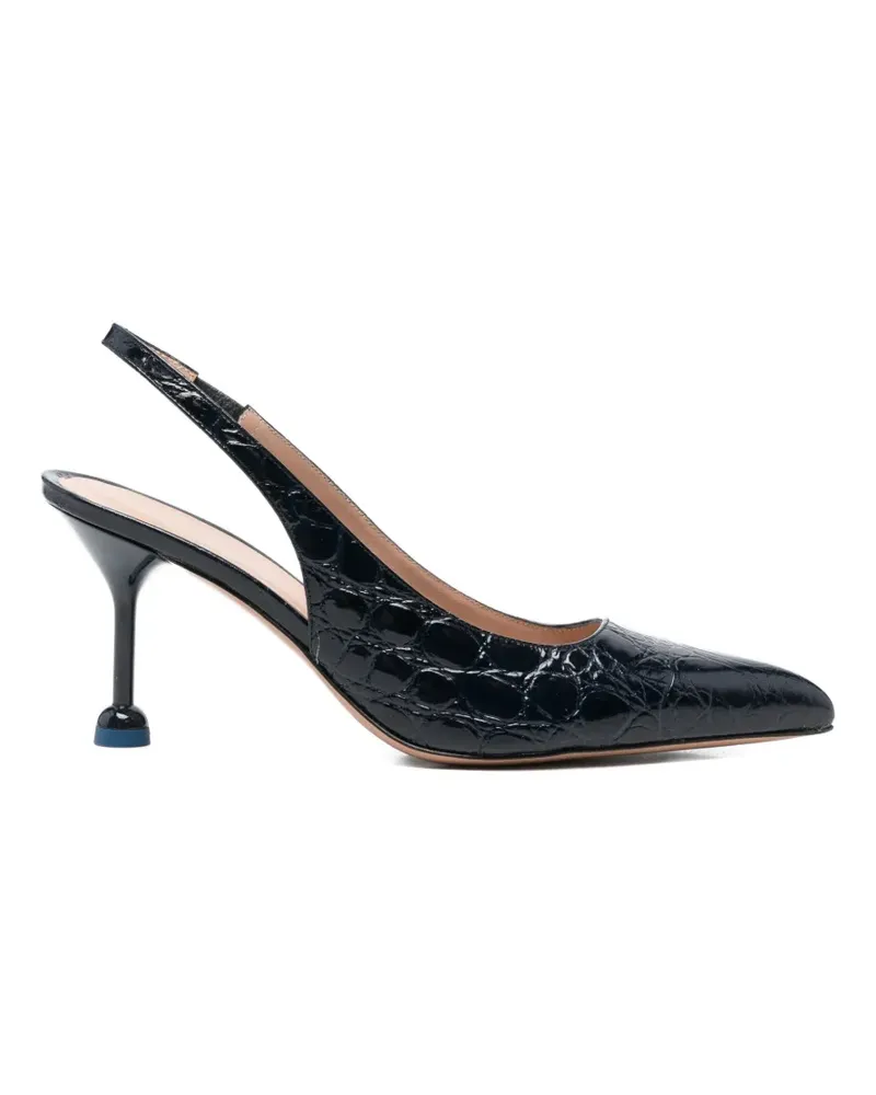 FESTA Milano Fannys slingback pointed pumps - Blau Blau