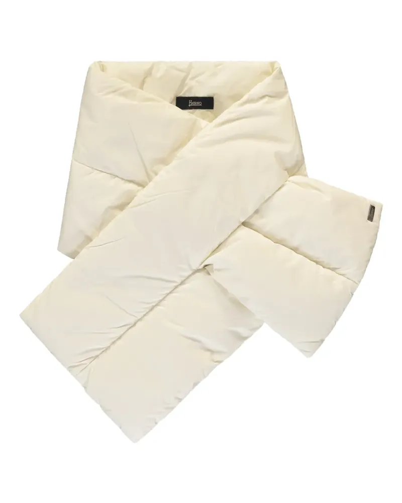 Herno padded scarf - Nude Nude