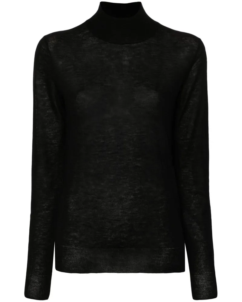 Joseph Klassischer Kaschmirpullover - Schwarz Schwarz