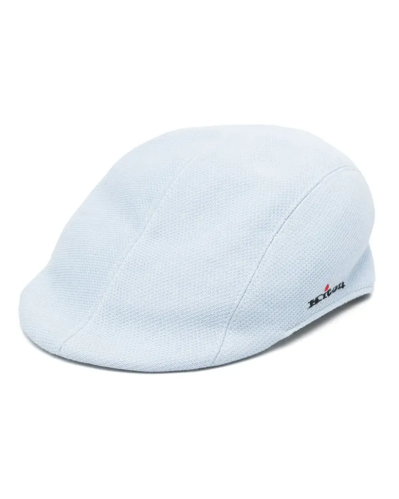 Kiton Baseballkappe aus Piqué - Blau Blau