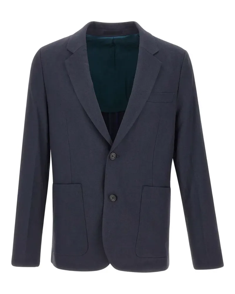 Paul Smith Buggy lined two-button blazer - Blau Blau
