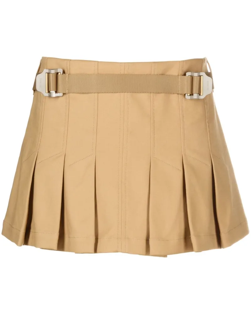 Dion Lee Safety Slider Minirock - Nude Nude