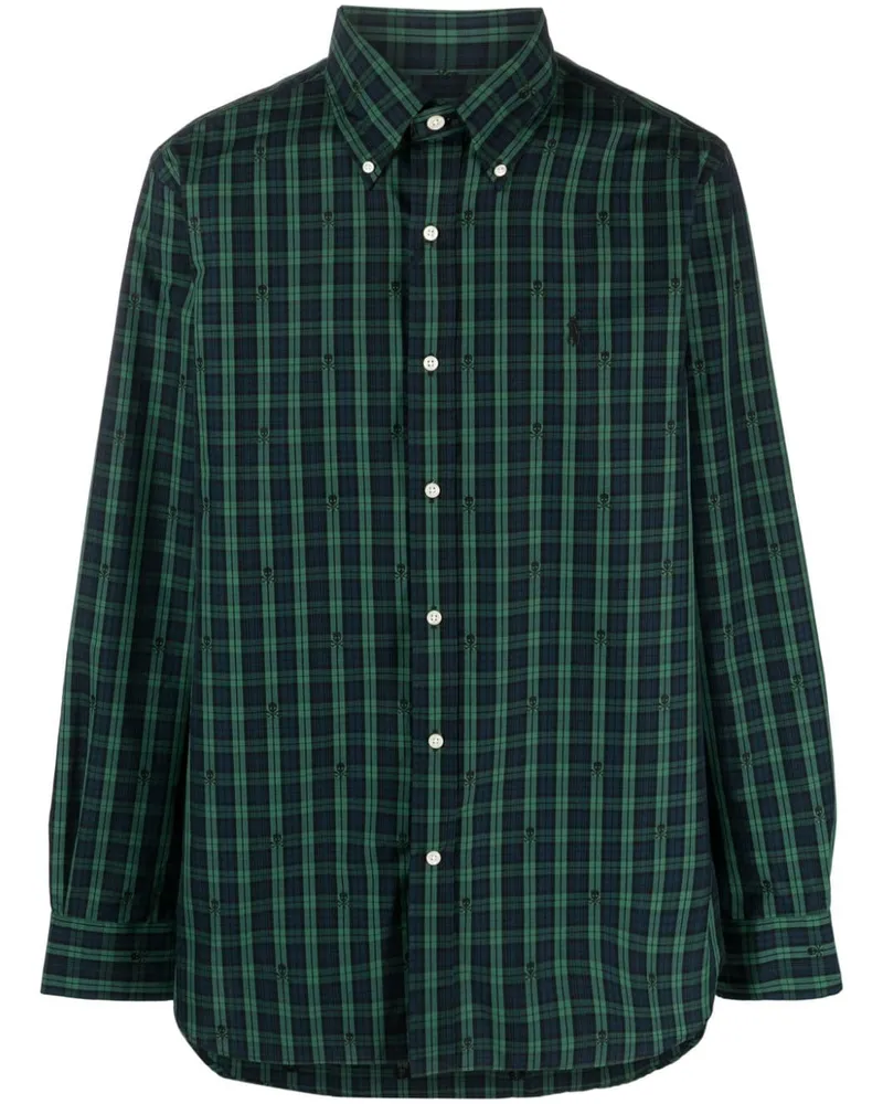 Ralph Lauren Hemd mit Polo Pony - Grün Grün