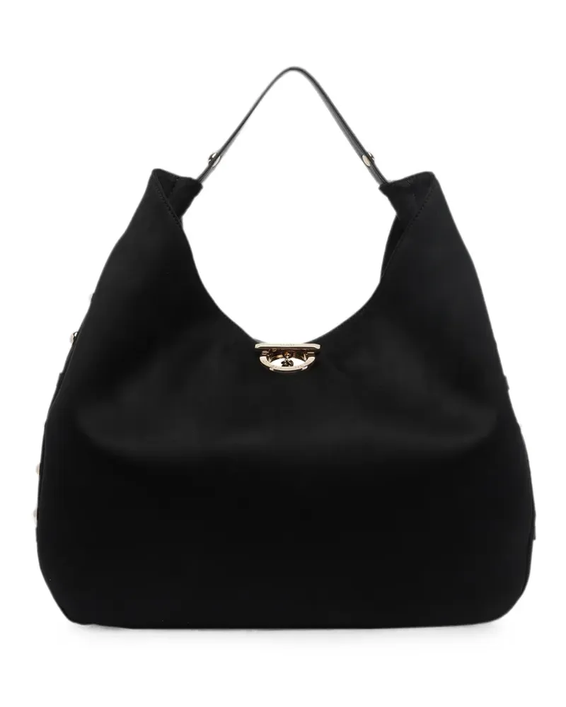 Liu Jo Große Tasche mit Nieten - Schwarz Schwarz