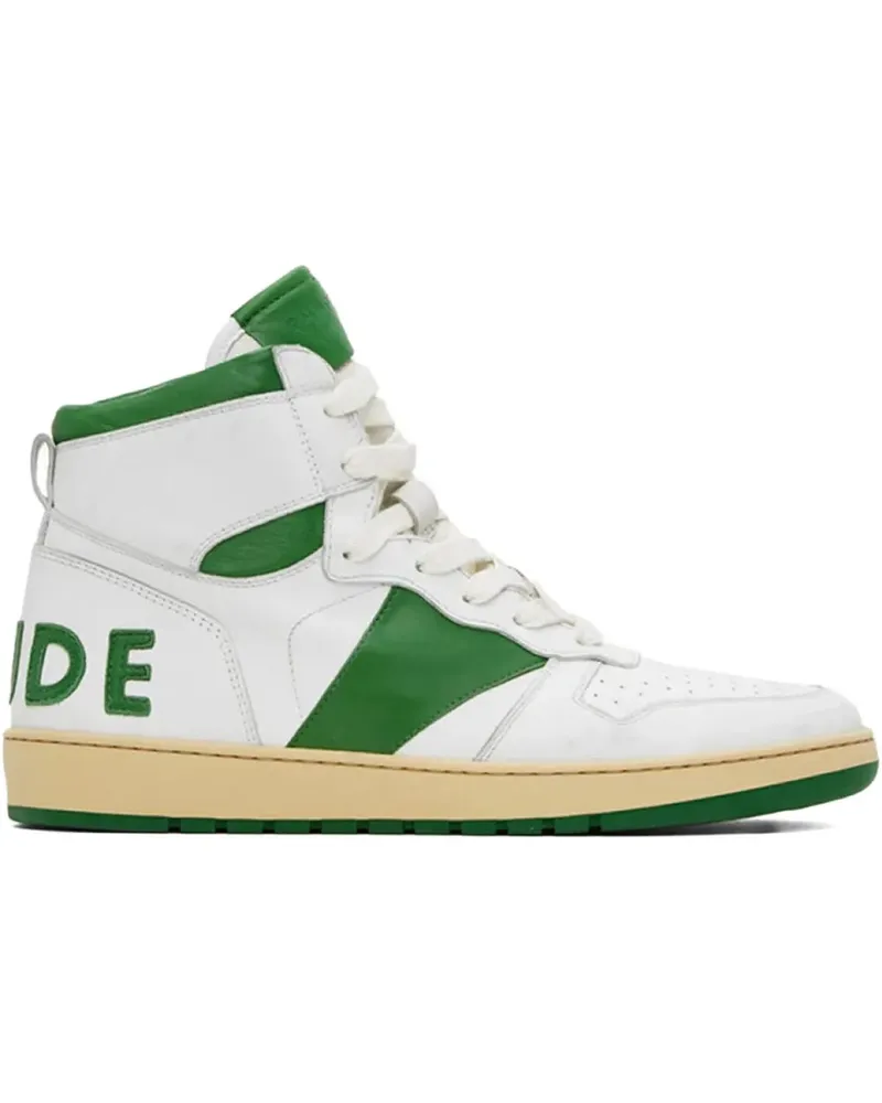 RHUDE Rhecess High-Top-Sneakers - Weiß Weiß
