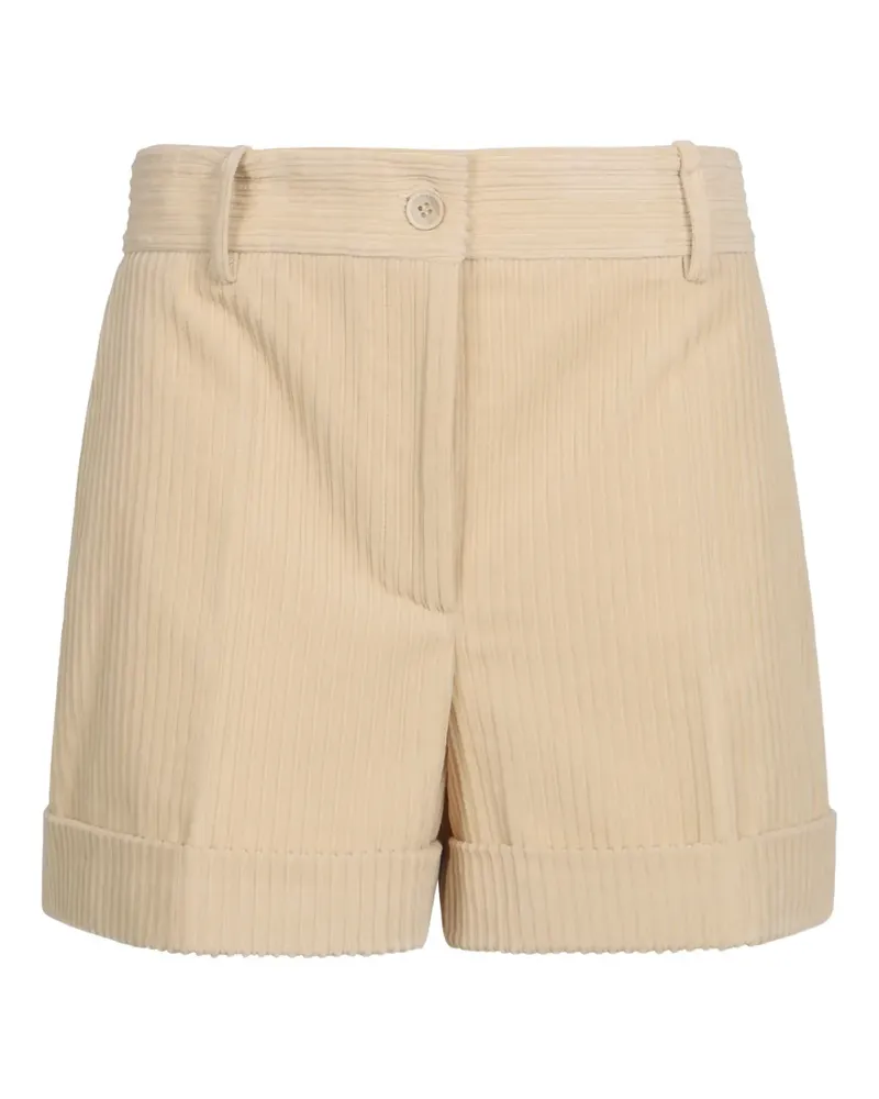 P.A.R.O.S.H. P.A.R.O H. Shorts aus Cord - Nude Nude