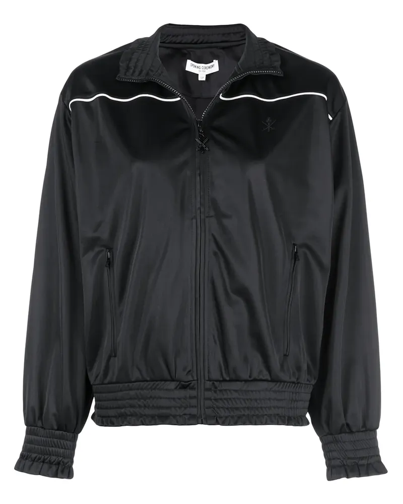Opening Ceremony Trainingsjacke mit Streifendetail - Schwarz Schwarz