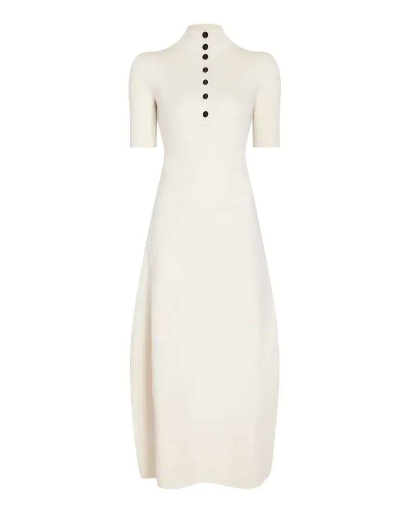 Proenza Schouler Mathilde Kleid aus kompakter Stretch-Viskose - Nude Nude