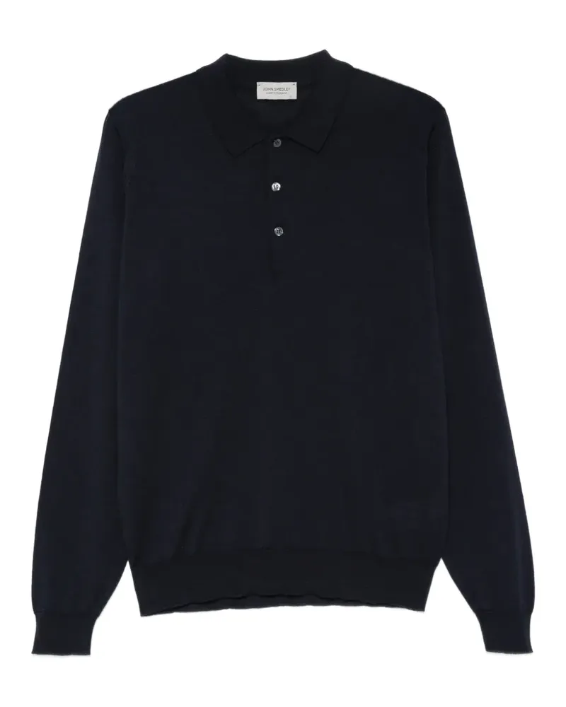 John Smedley Belpert Pullover mit langen Ärmeln - Blau Blau