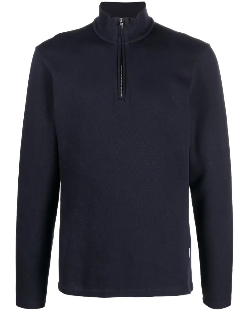 Orlebar Brown Pullover mit Reißverschluss - Blau Blau