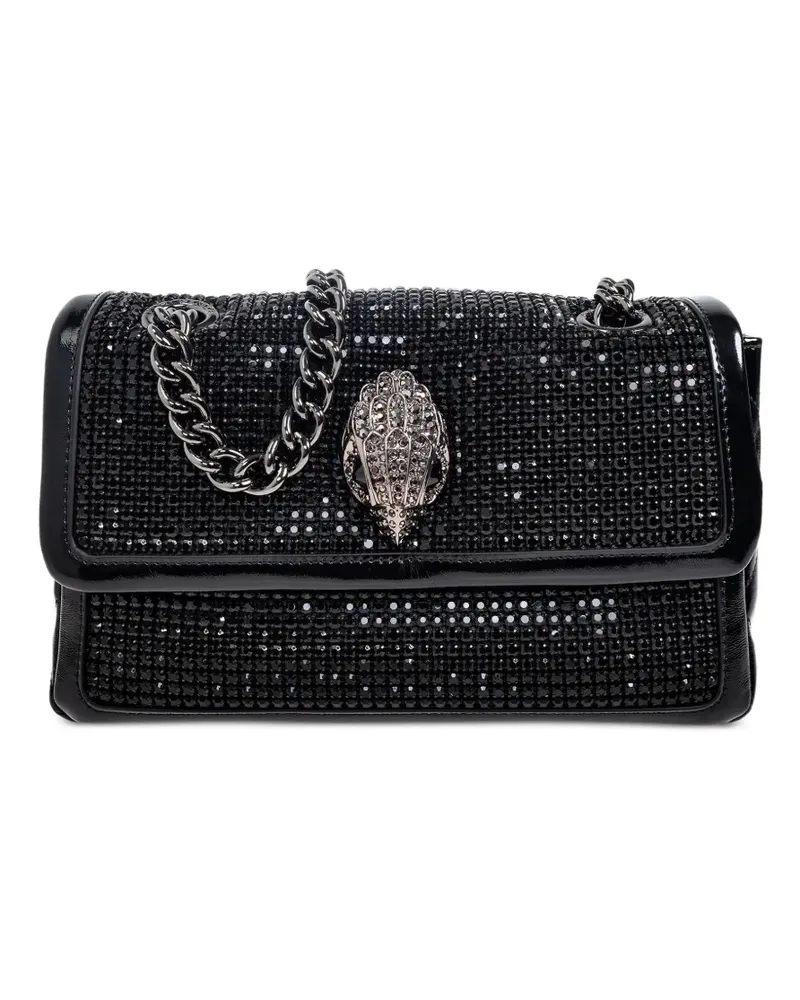 Kurt Geiger Kensington Flap Kurt Umhängetasche - Schwarz Schwarz