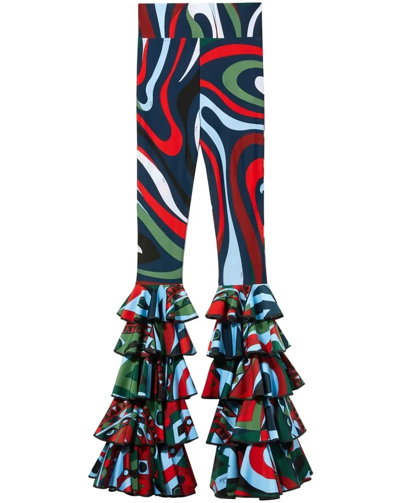 Emilio Pucci Leggings mit Print - Mehrfarbig Mehrfarbig