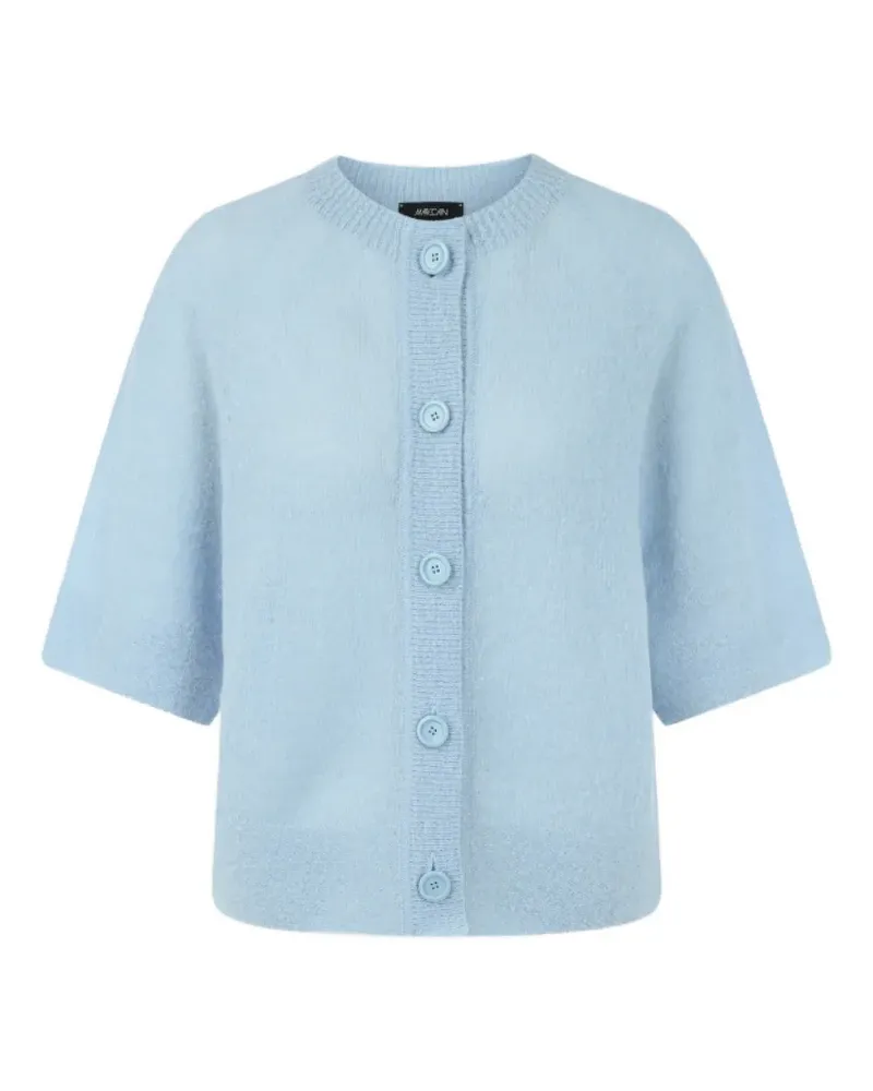 Marc Cain short-sleeve button-fastening cardigan - Blau Blau