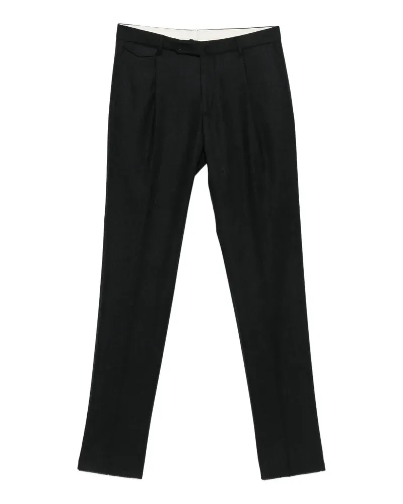 Tagliatore Plissierte Hose - Grau Grau