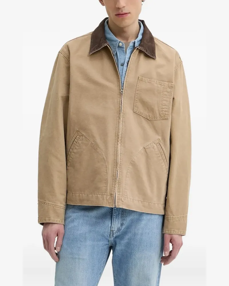 Levi's Jacke mit Cordkragen - Nude Nude