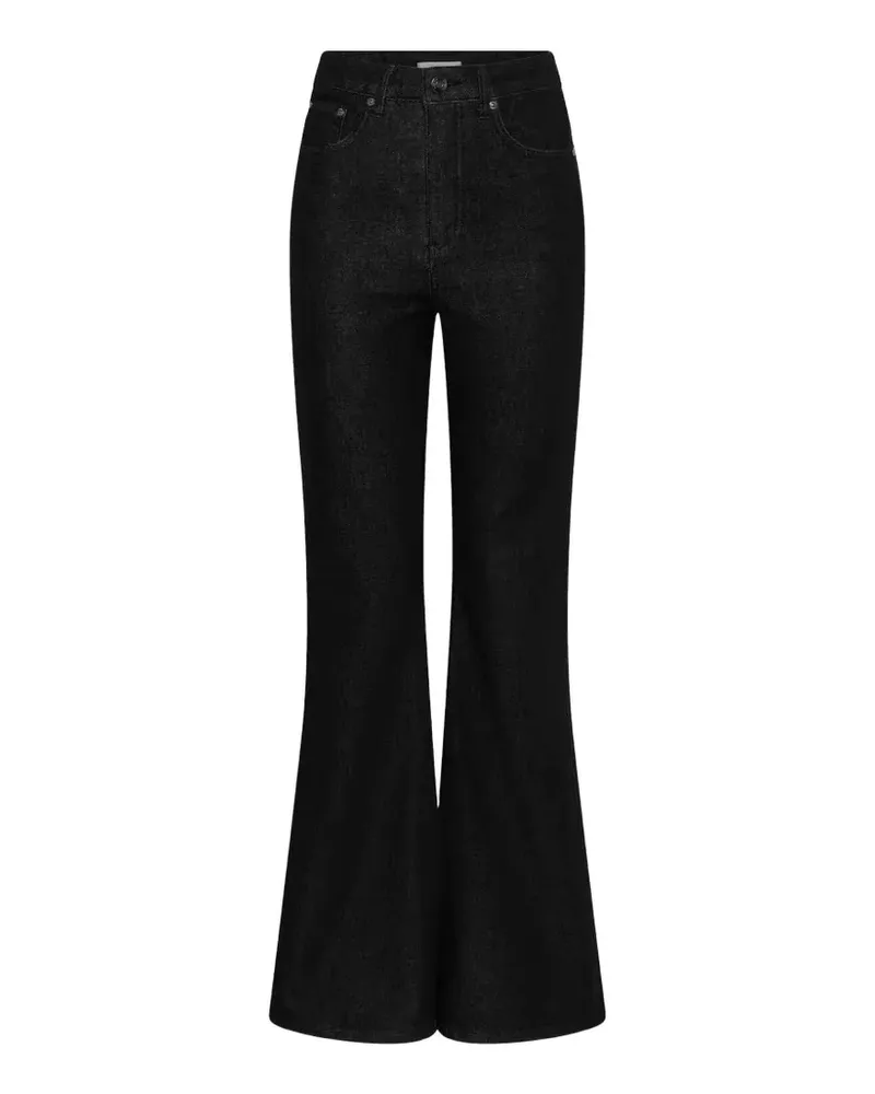 Gestuz GZemulina high-waisted flared jeans - Schwarz Schwarz