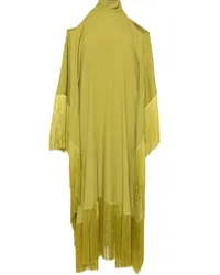 Taller Marmo Divina Kaftan mit Fransen Grün