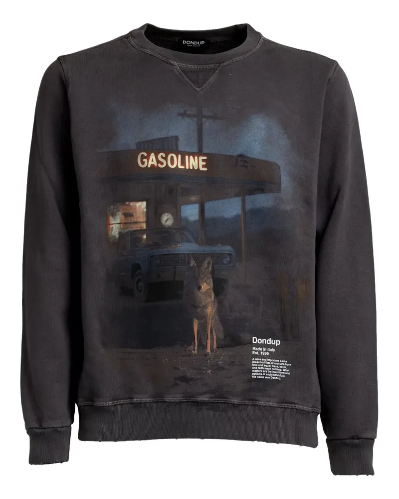 Dondup crew-neck sweatshirt - Schwarz Schwarz