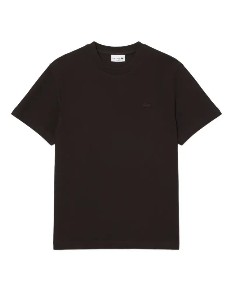 Lacoste Klassisches T-Shirt - Schwarz Schwarz