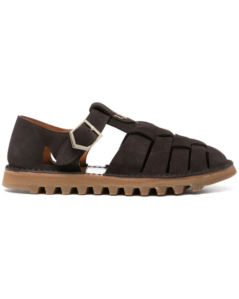 Canali Sandalen aus Wildleder - Braun Braun