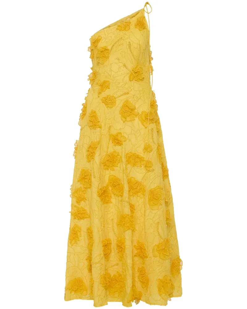 Rachel Gilbert Ianthe Kleid - Gelb Gelb