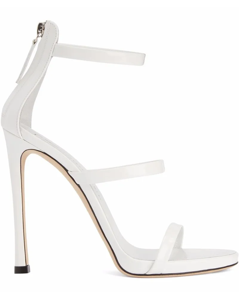 Giuseppe Zanotti Harmony Sandalen 120mm - Weiß Weiß