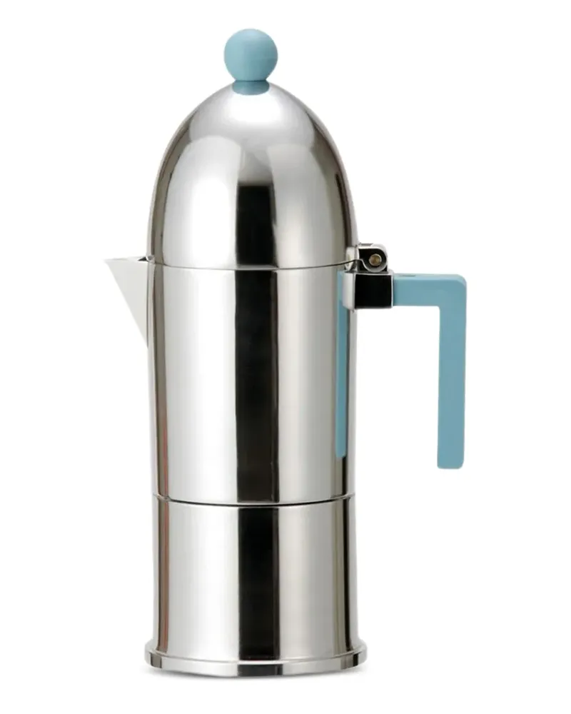 Alessi La Cupola Espresso-Kaffeekocher - Grau Grau