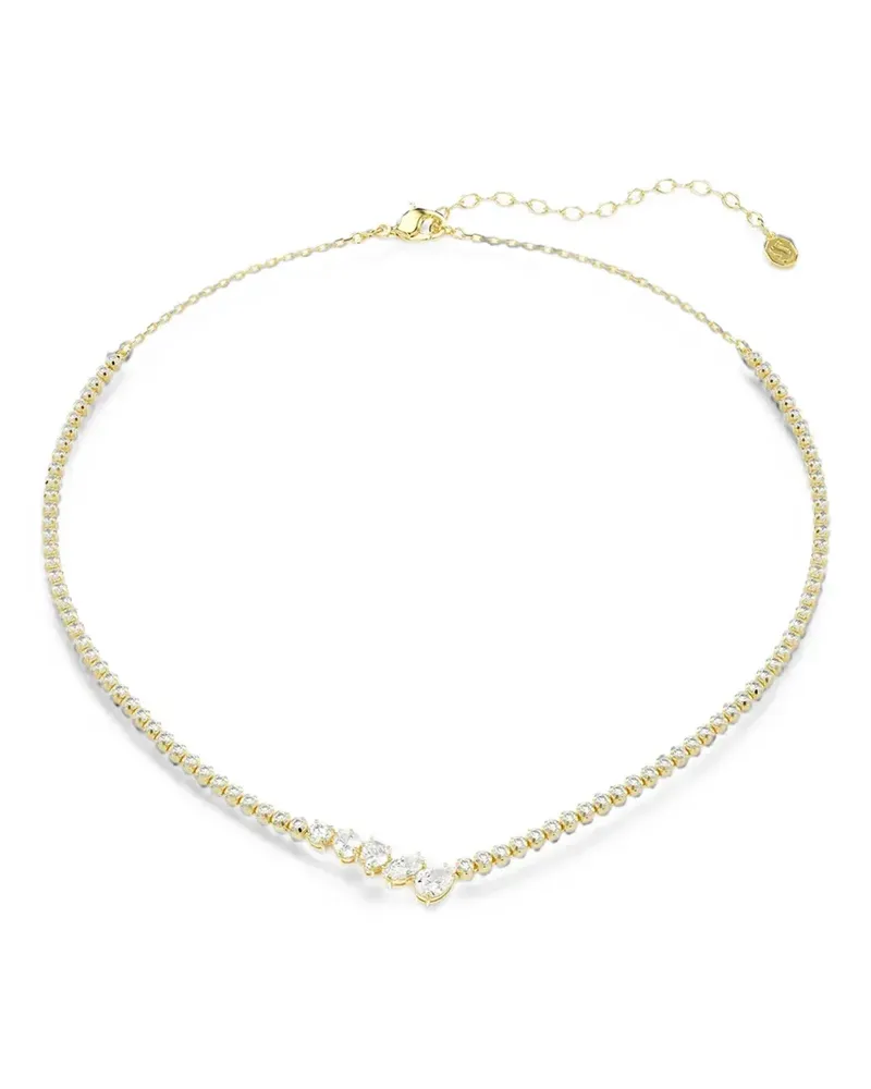 Swarovski Halskette mit Kristallen - Gold Gold