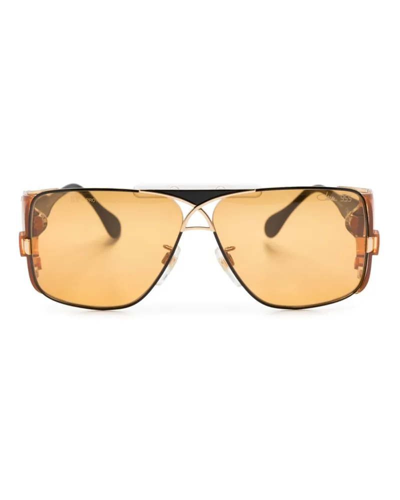 CAZAL Ergonomische 955 Sonnenbrille - Schwarz Schwarz