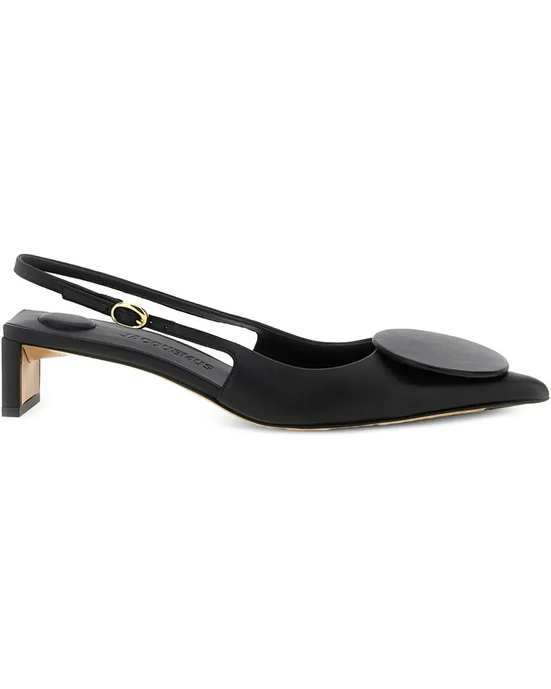 Jacquemus The Low Duelo Pumps 40mm - Schwarz Schwarz